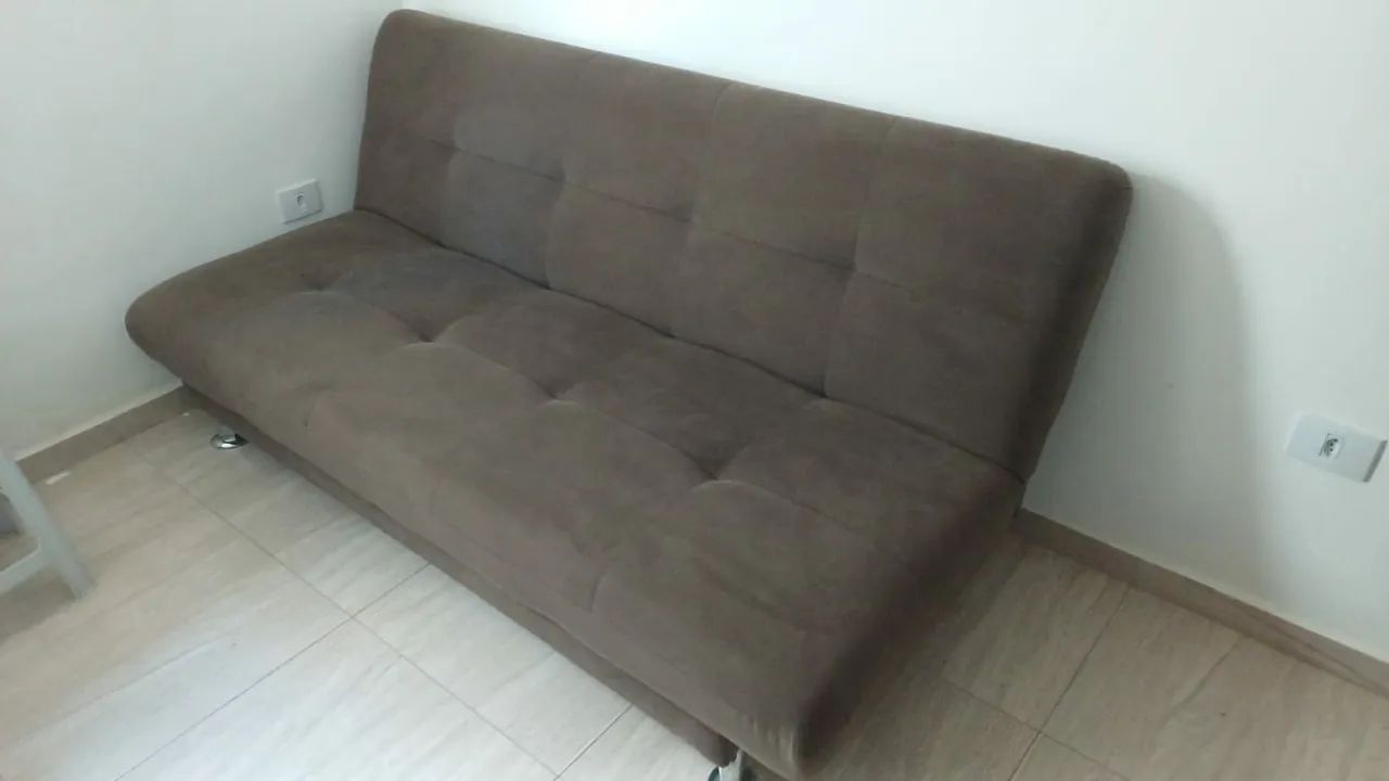 *** OPORTUNIDADE *** Sofá-cama Semi Novo