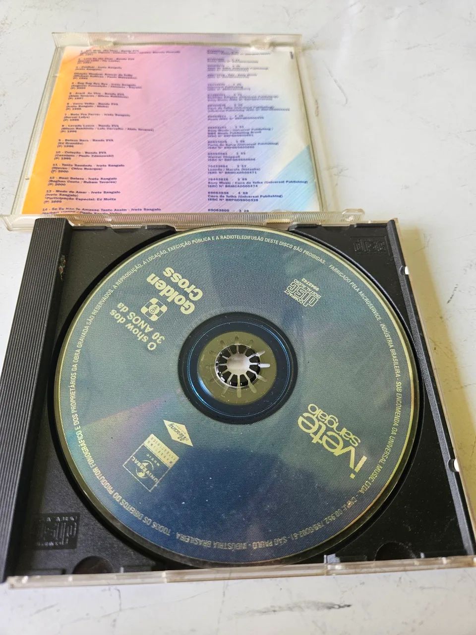 CD Ivete Sangalo - Show Golden Cross<br>