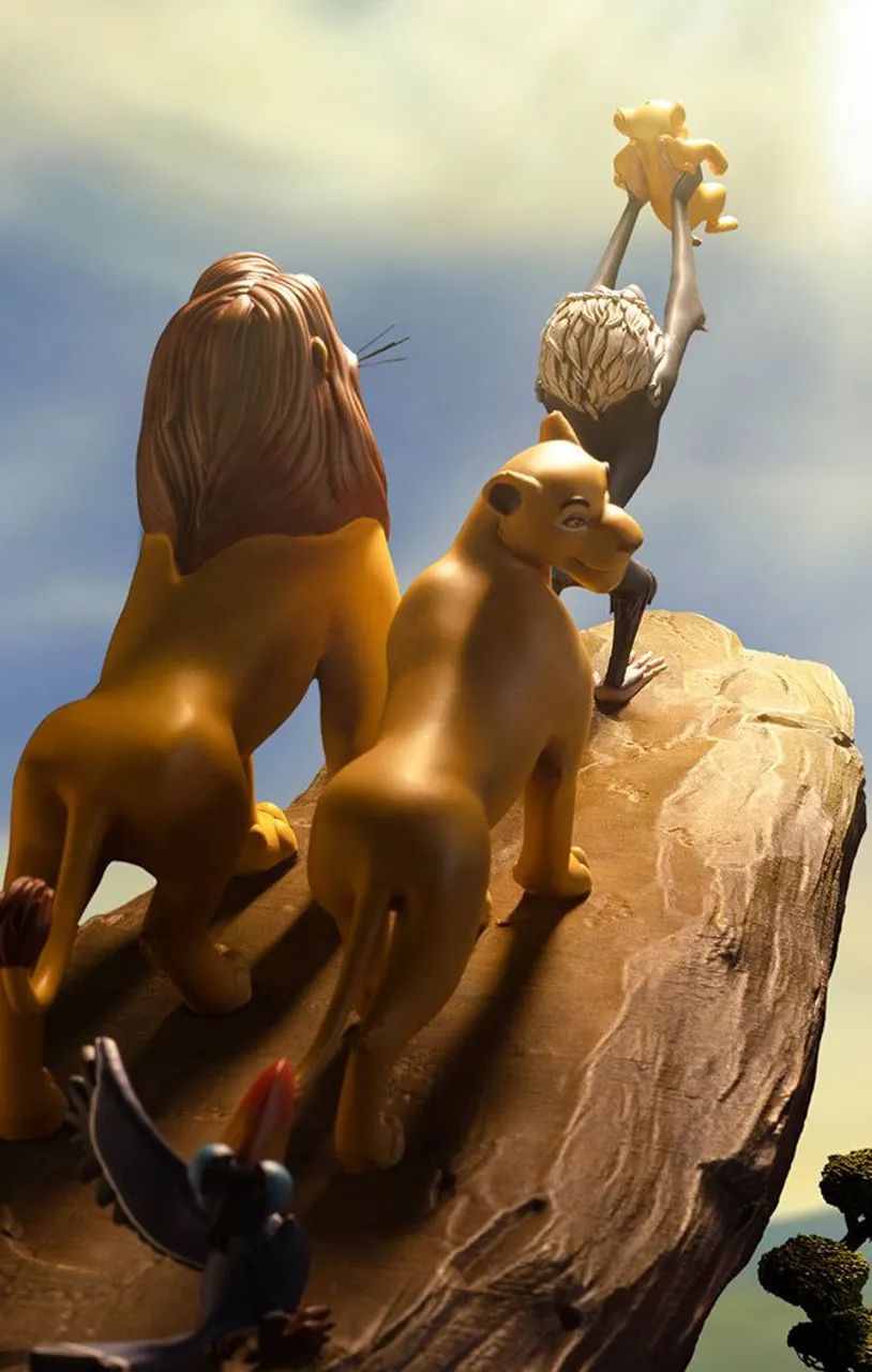 Rei Leão Deluxe - The Lion King - Art Scale 1/10 - Iron Studios - Foto 5
