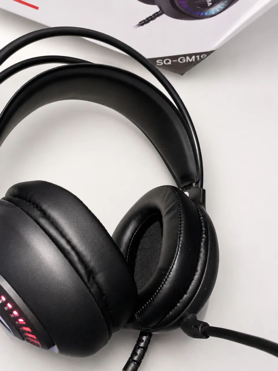 Headset Gamer Seisa RGB com Microfone - Foto 3