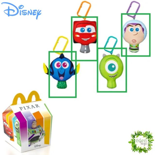 Disney Pixar Pelucias Chaveiros (cód 1003)