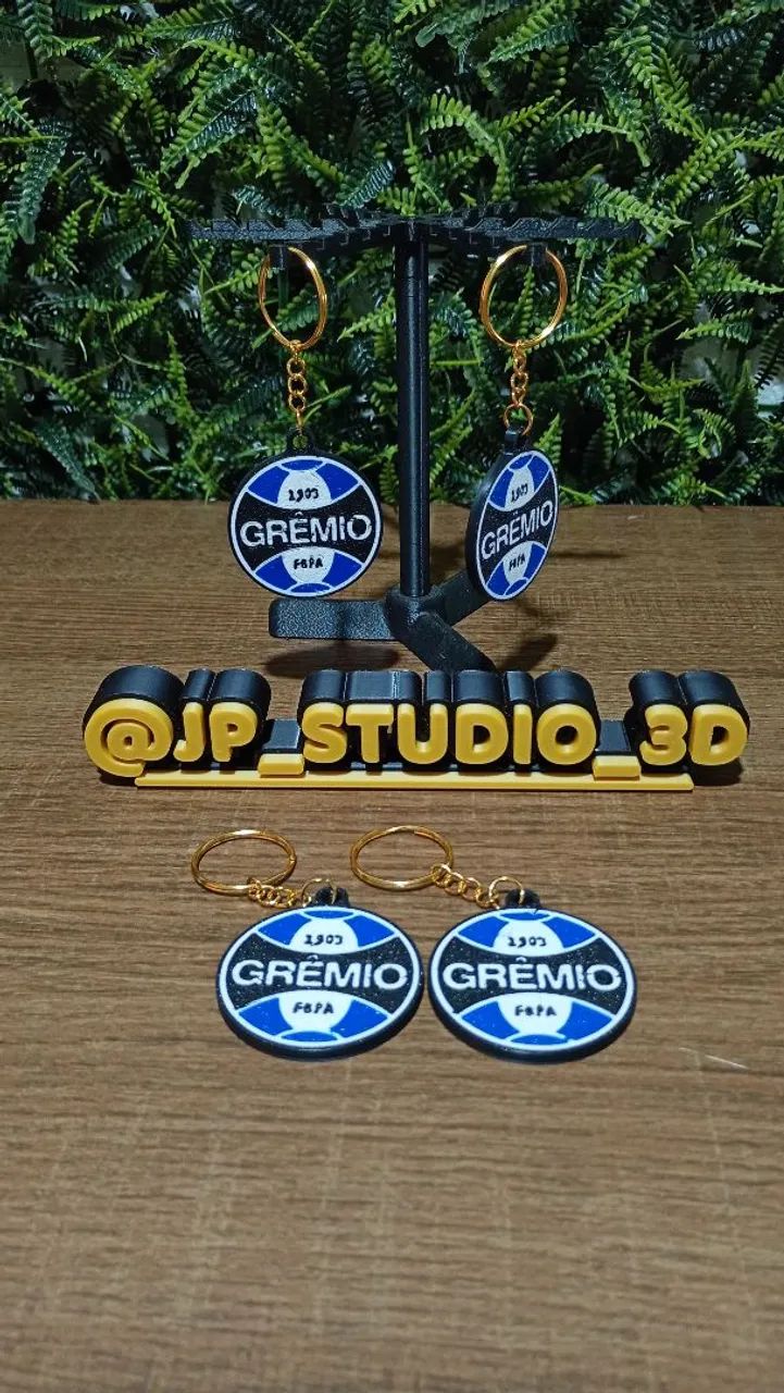 Kit 4 chaveiros do Grêmio - Foto 3