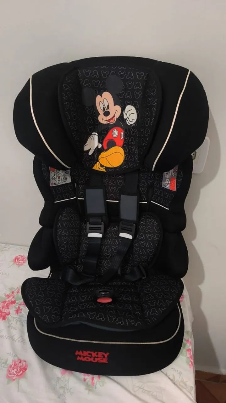 Cadeirinha de carro mickey mousse 