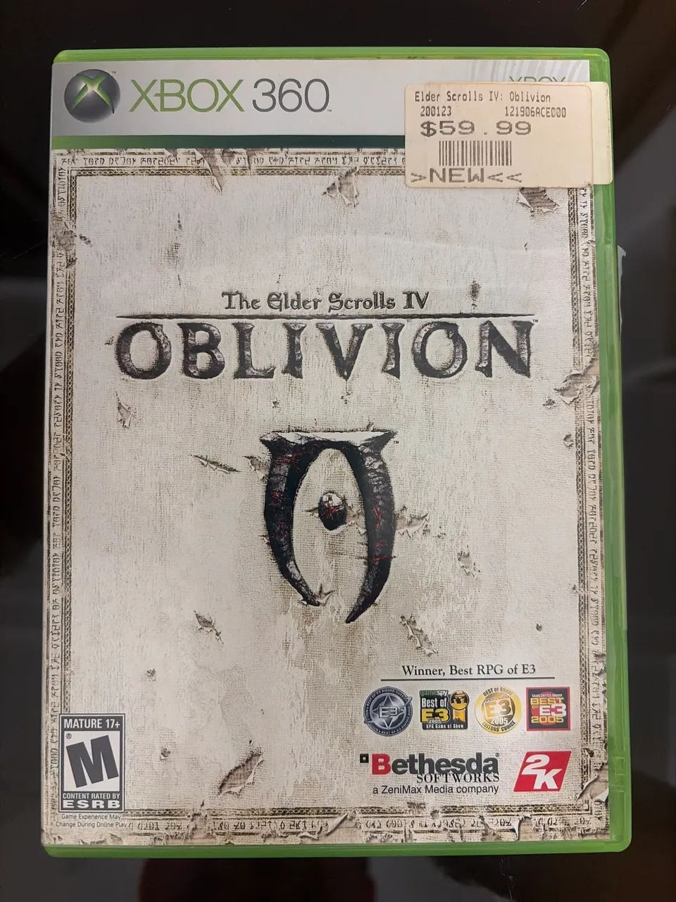 Xbox 360 The Elder Scrolls IV Oblivion