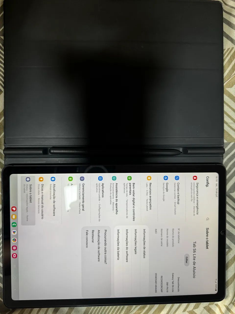 Tablet S6 Lite 128gb + teclado - Foto 3