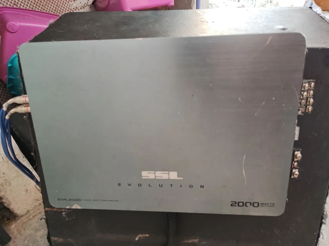 Vendo caixa trio com módulo de 1.500 RMS tudo funcionando perfeitamente só venda - Foto 3