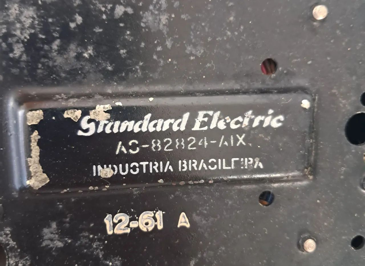 Telefone Antigo Standard Electric Disco Original Anos 60 Colecionador - Foto 4