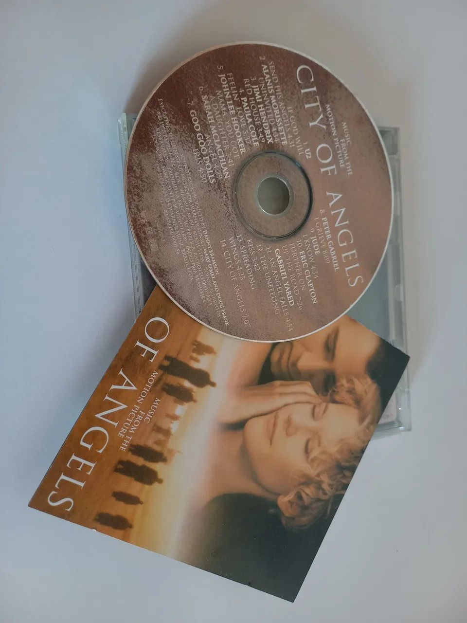 CD trilha sonora Cidade dos Anjos
