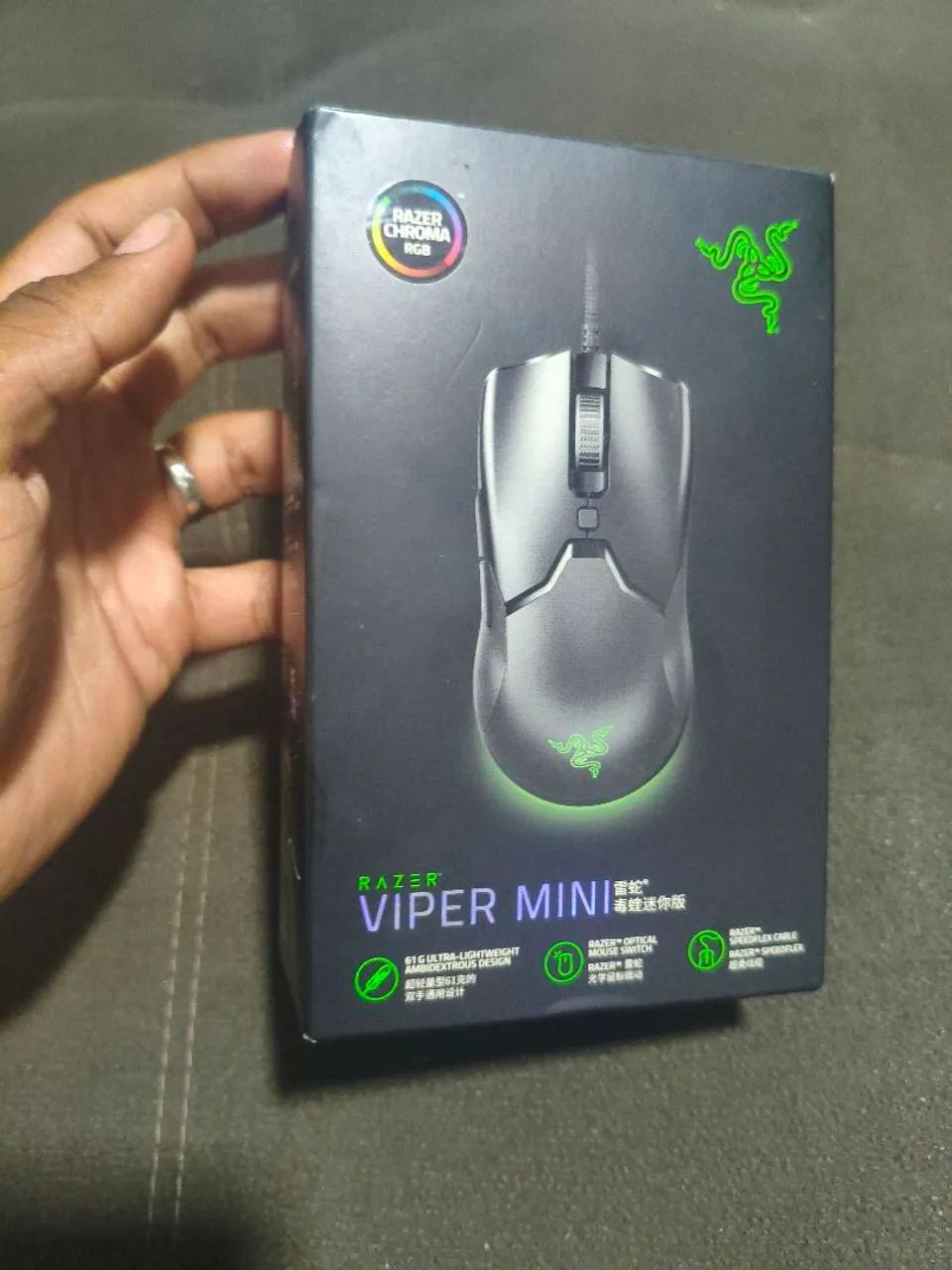 MOUSE RAZER VIPER MINI NA CAIXA