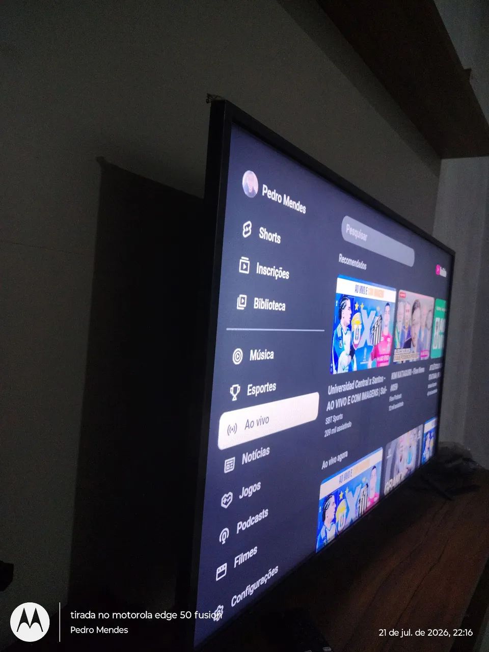 TV LG 43 Polegadas com sistema operacional Web Os  - Foto 4
