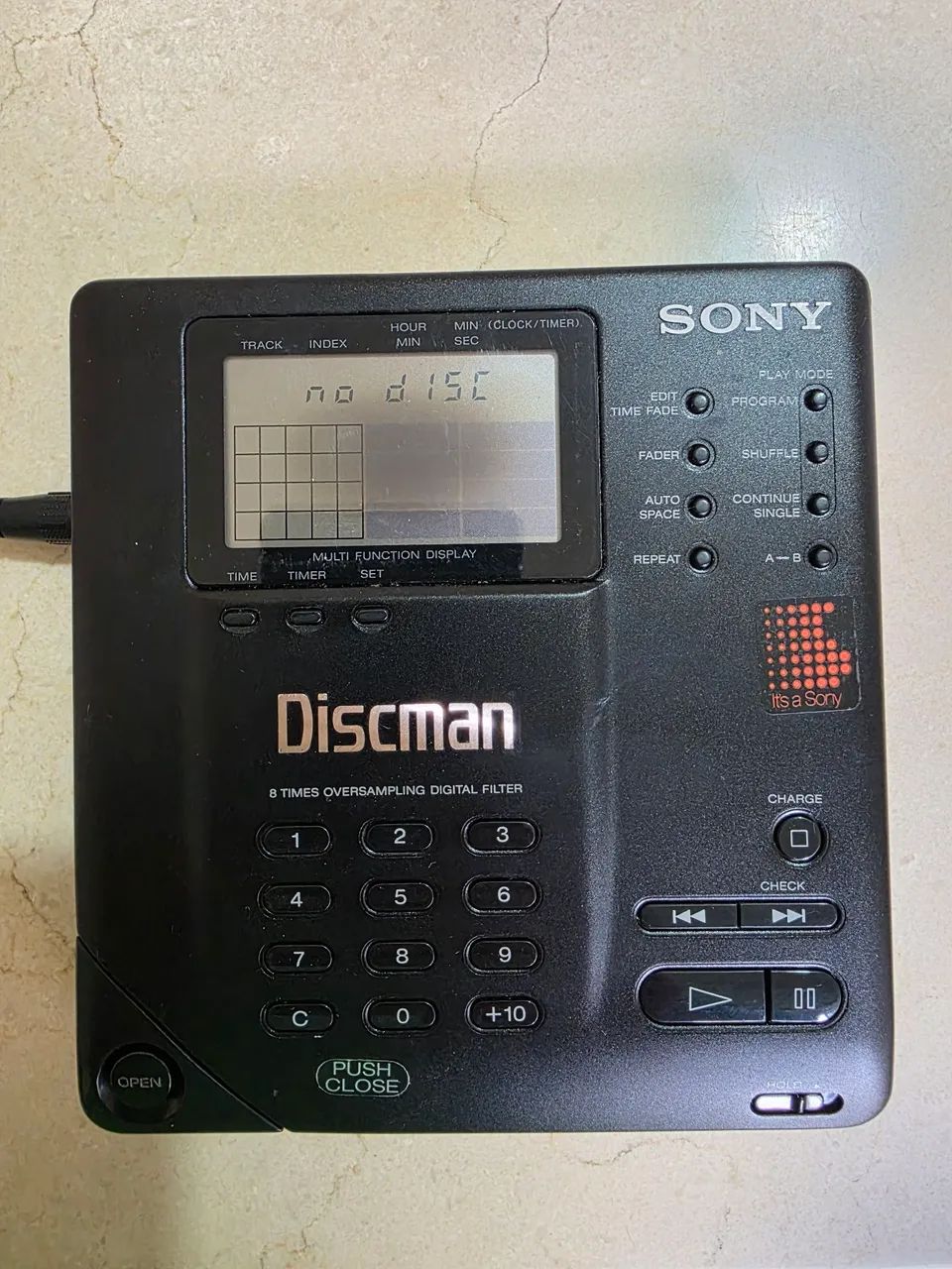 Discman Sony D 350 ( LEIA O ANÚNCIO )