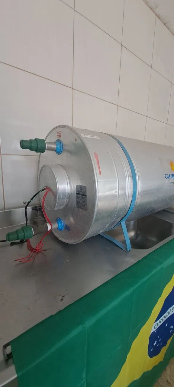 RESERVATÓRIO TERMICO - BOILER 200 LITROS / SOLAR e ELÉTRICO.  - Foto 2