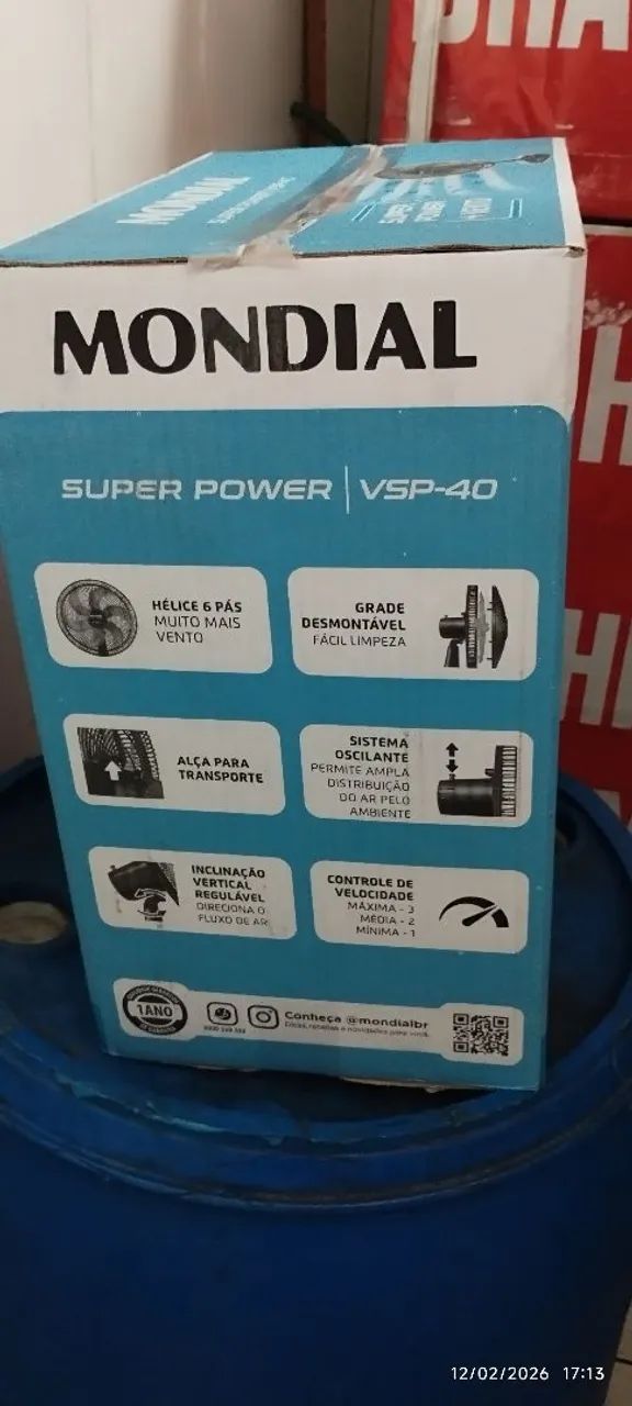 Ventilador mondial 40cm  - Foto 3