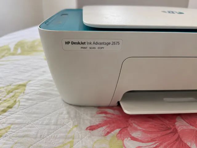 Impressora HP DeskJet Ink Advantage 2675 Wi-Fi  (Funcionando) - Foto 4