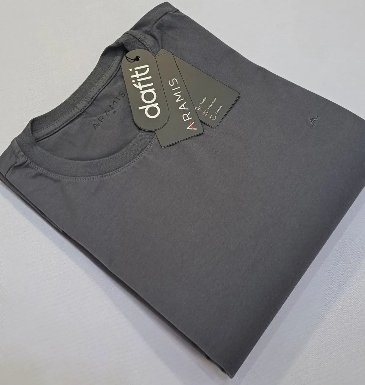 Camiseta Aramis Cinza G