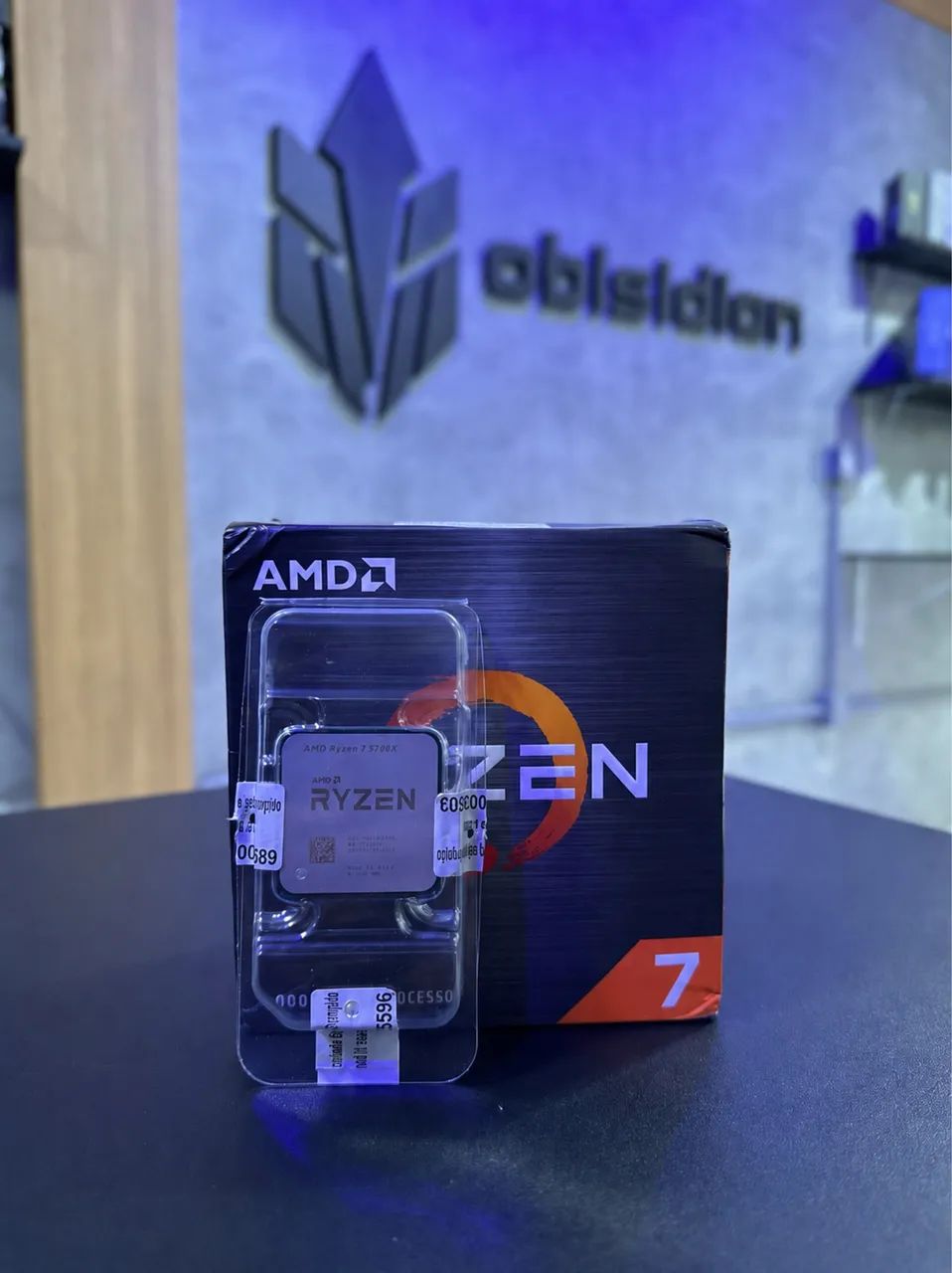 PROCESSADOR AMD RYZEN 7 5700X NOVO.