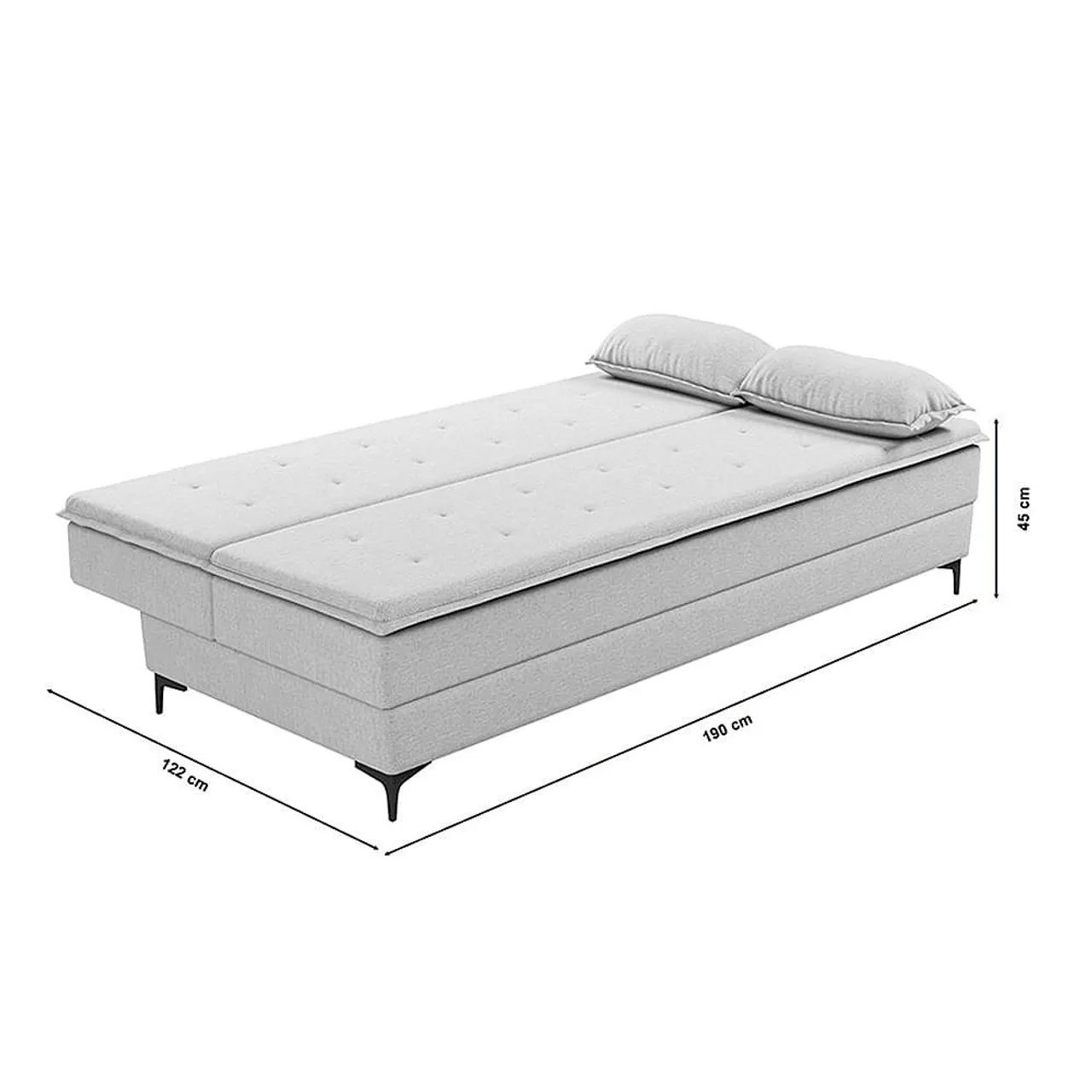 Sofá Cama 3L Ortobom - Foto 4