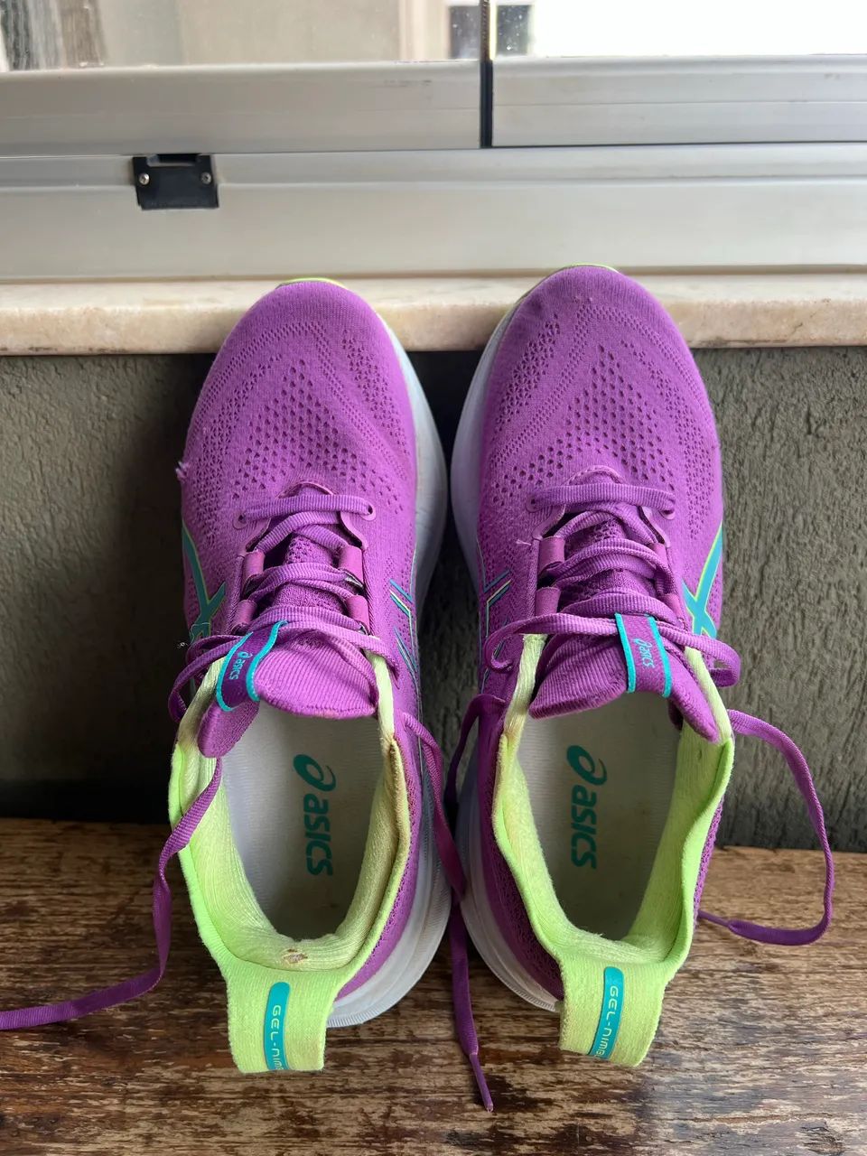 Tênis Asics Nimbus 26, usado, Feminino, 39BR - Foto 6