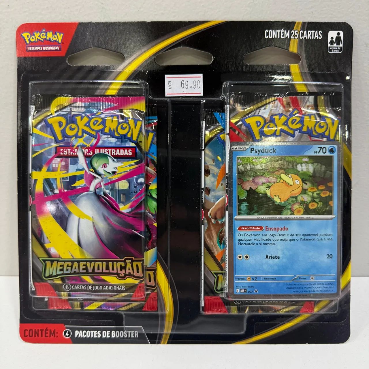 Pack Quádruplo Mega Evolução Pokémon TCG - FFSTOREGAMES - Foto 2