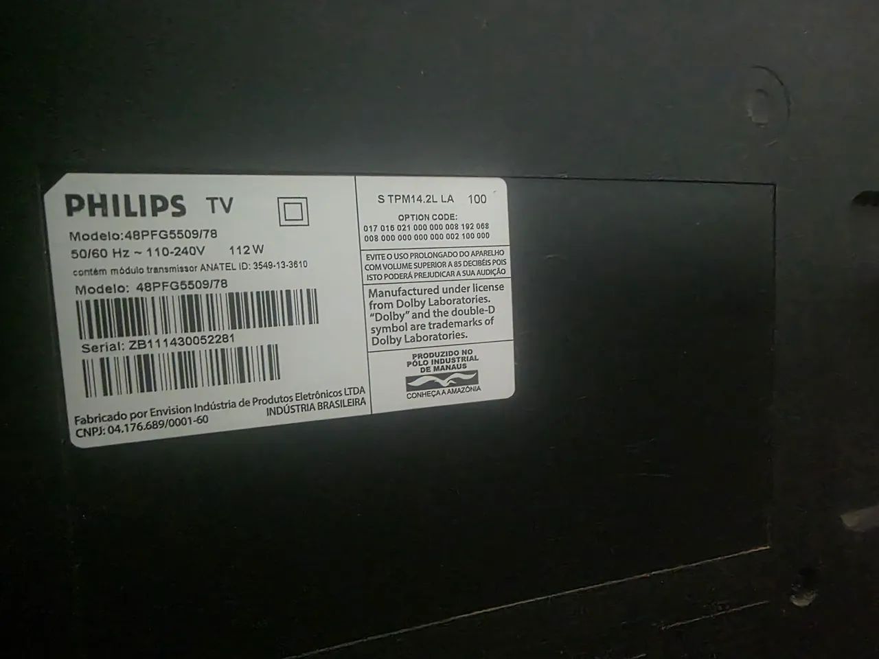 TV Philips Smart 48" + Streaming Stick HDMI  - Foto 3