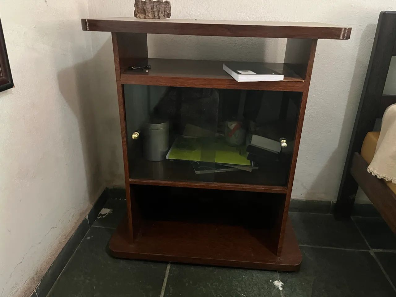 Rack de madeira e vidro para Tv - Foto 2