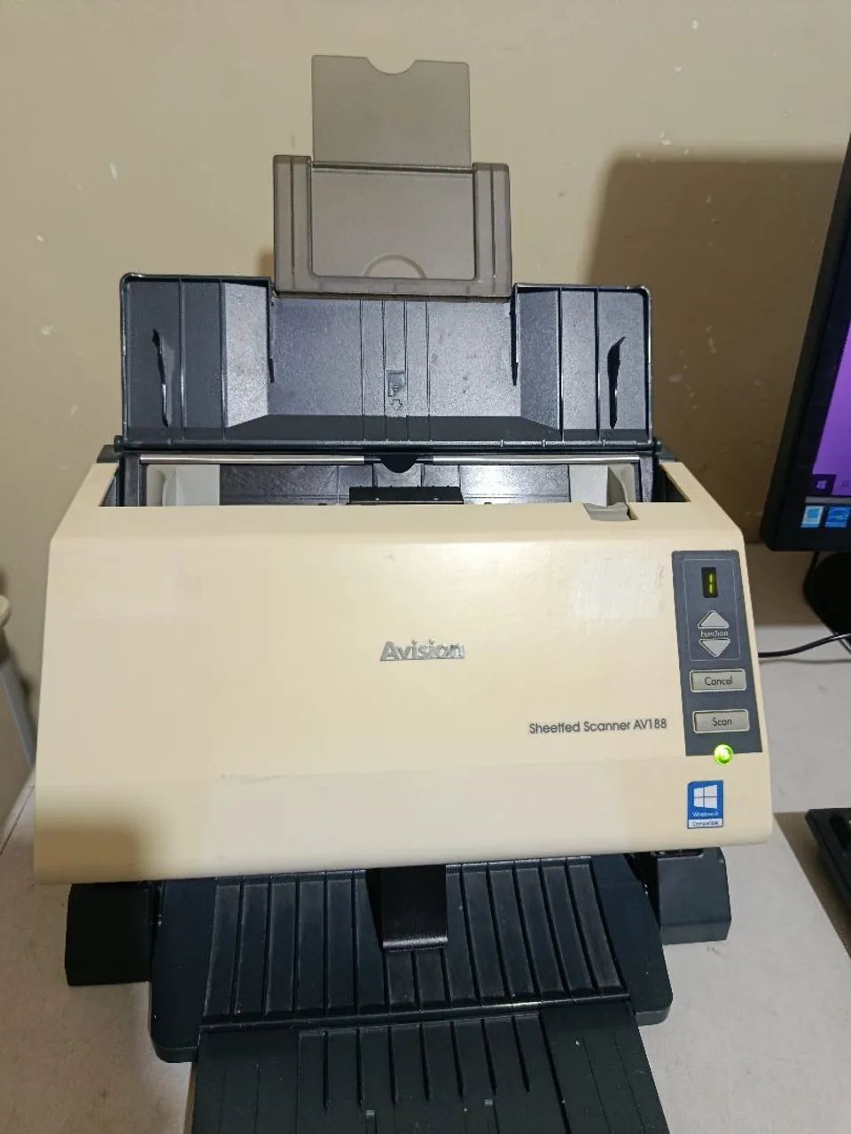 Scanner avision av188 completo com fonte e Cabo 
