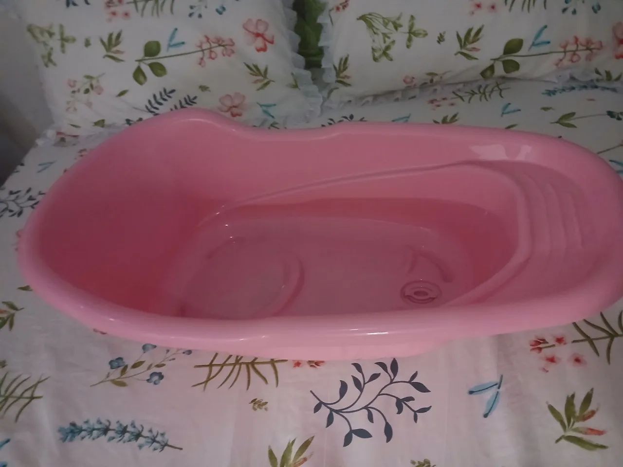 Banheiro de bebê rosa. - Foto 2