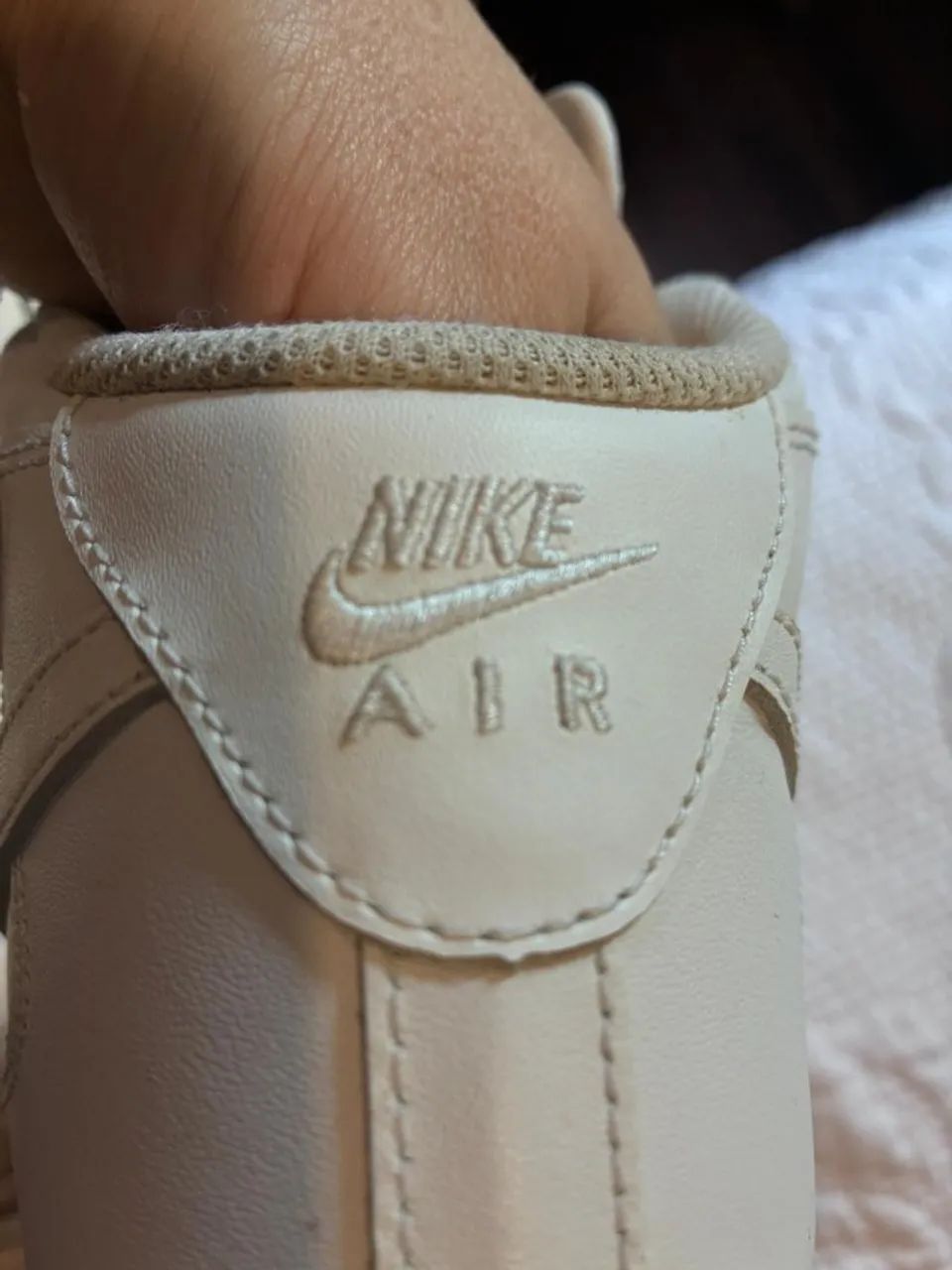 Tênis Nike Air Force 1 Mid Branco Original - Foto 4