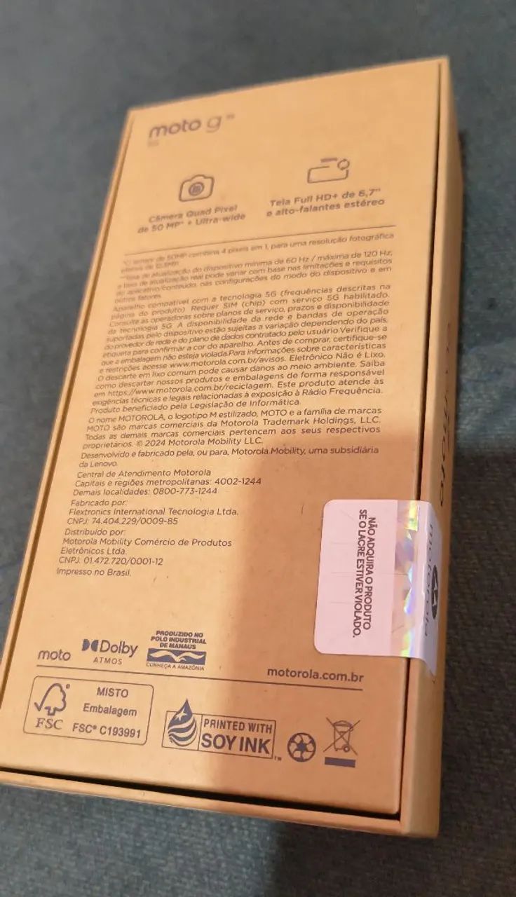 Smartphone Motorola G35 5G com NFC Cor Coral  - Foto 3