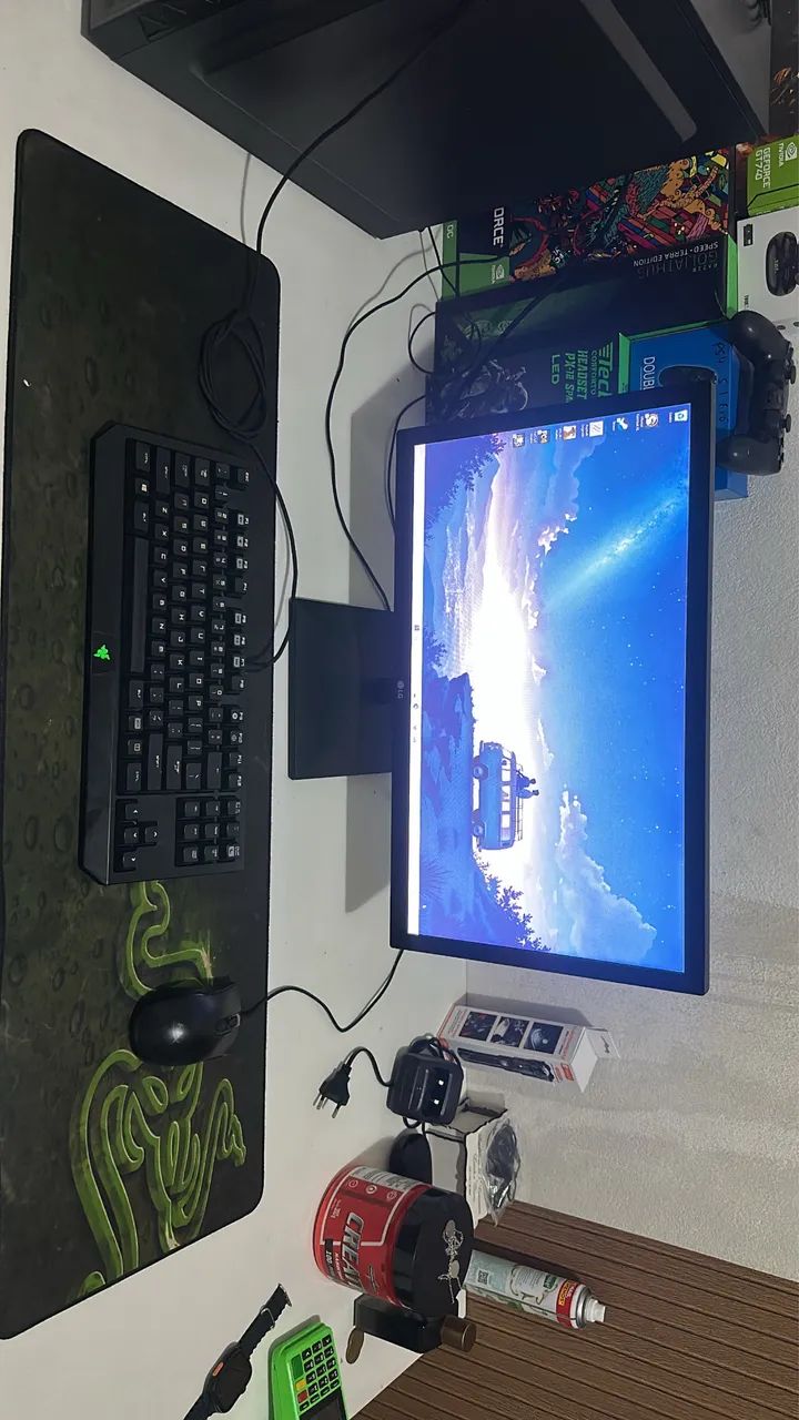 Vendo pc gamer ou troco por notebook gamer  - Foto 3