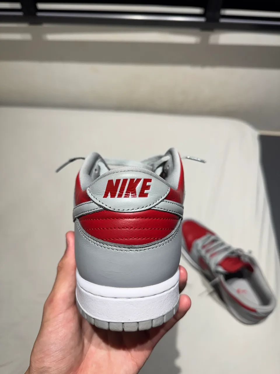 Nike Dunk Low Varsity Red and Silver - Foto 3