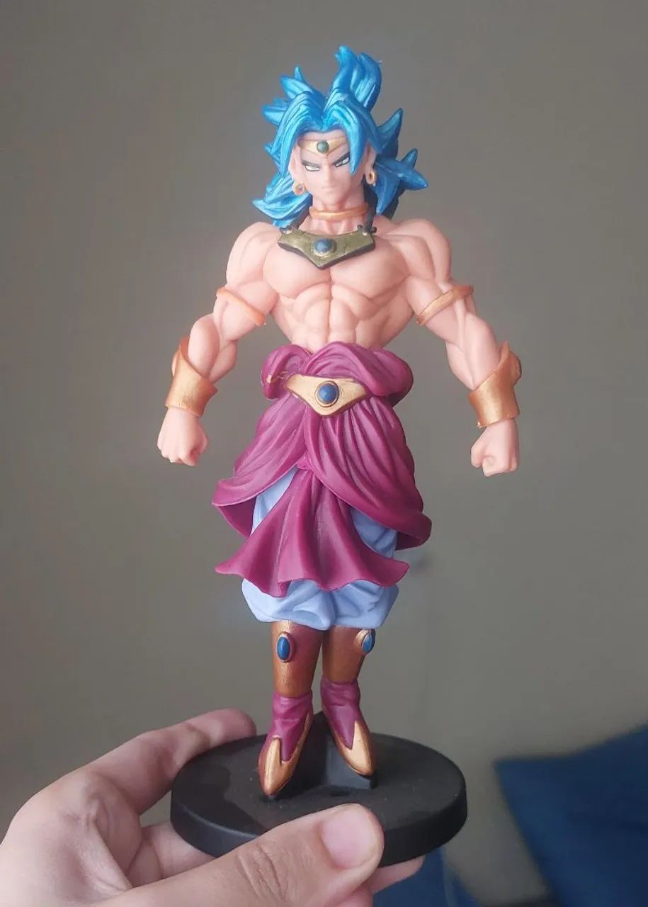 Kit 3 Action Figures Dragon Ball (Bardock, Broly e Majin Vegeta) - Ótimo Estado - Foto 3