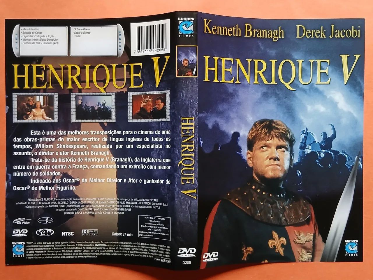 Dvd Henrique IV + Henrique  V - Foto 5