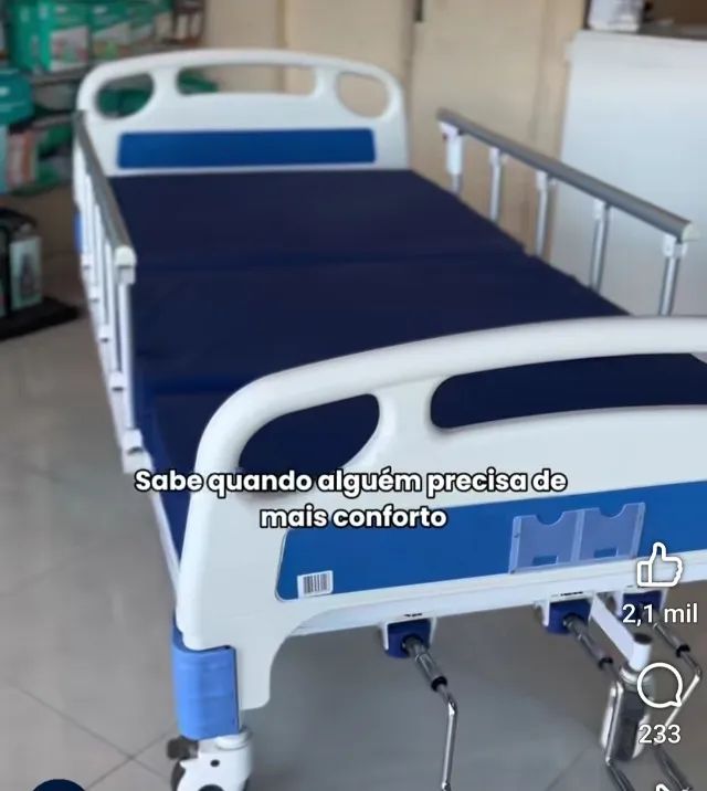 Cama hospitalar - Foto 2