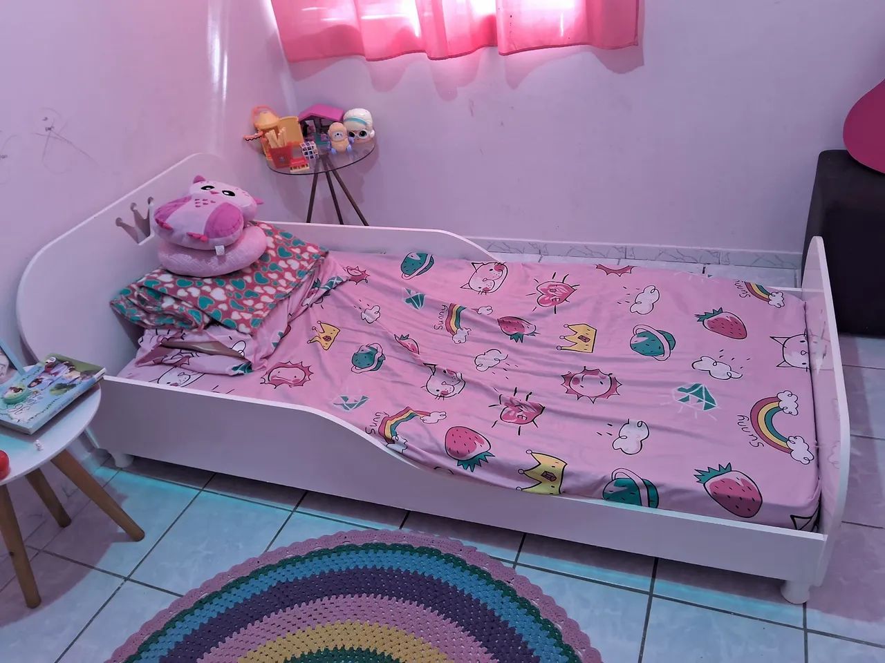 Cama infantil com colchão  - Foto 3