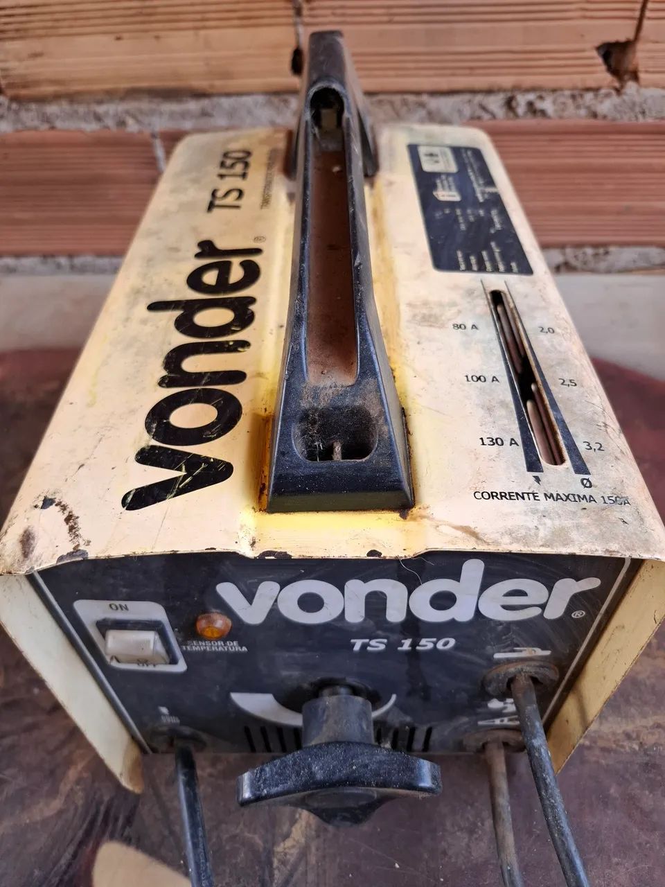 Maquina de solda vonder ts 150 em ótimo estado de funcionamento  - Foto 2