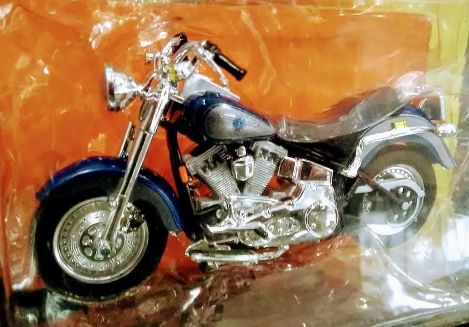 Miniatura Harley Davidson Fat Boy - Foto 2