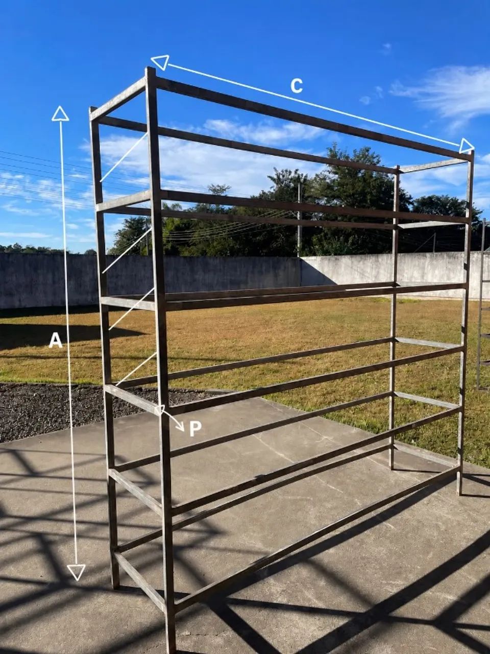 Prateleiras Metálicas Usadas