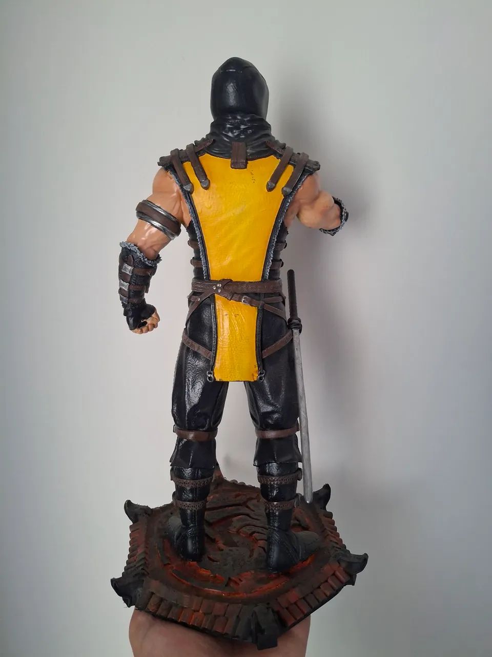 Scorpion  Mortal kombat figura 3D - Foto 3
