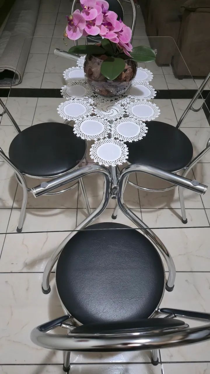 Mesa transparente  - Foto 3