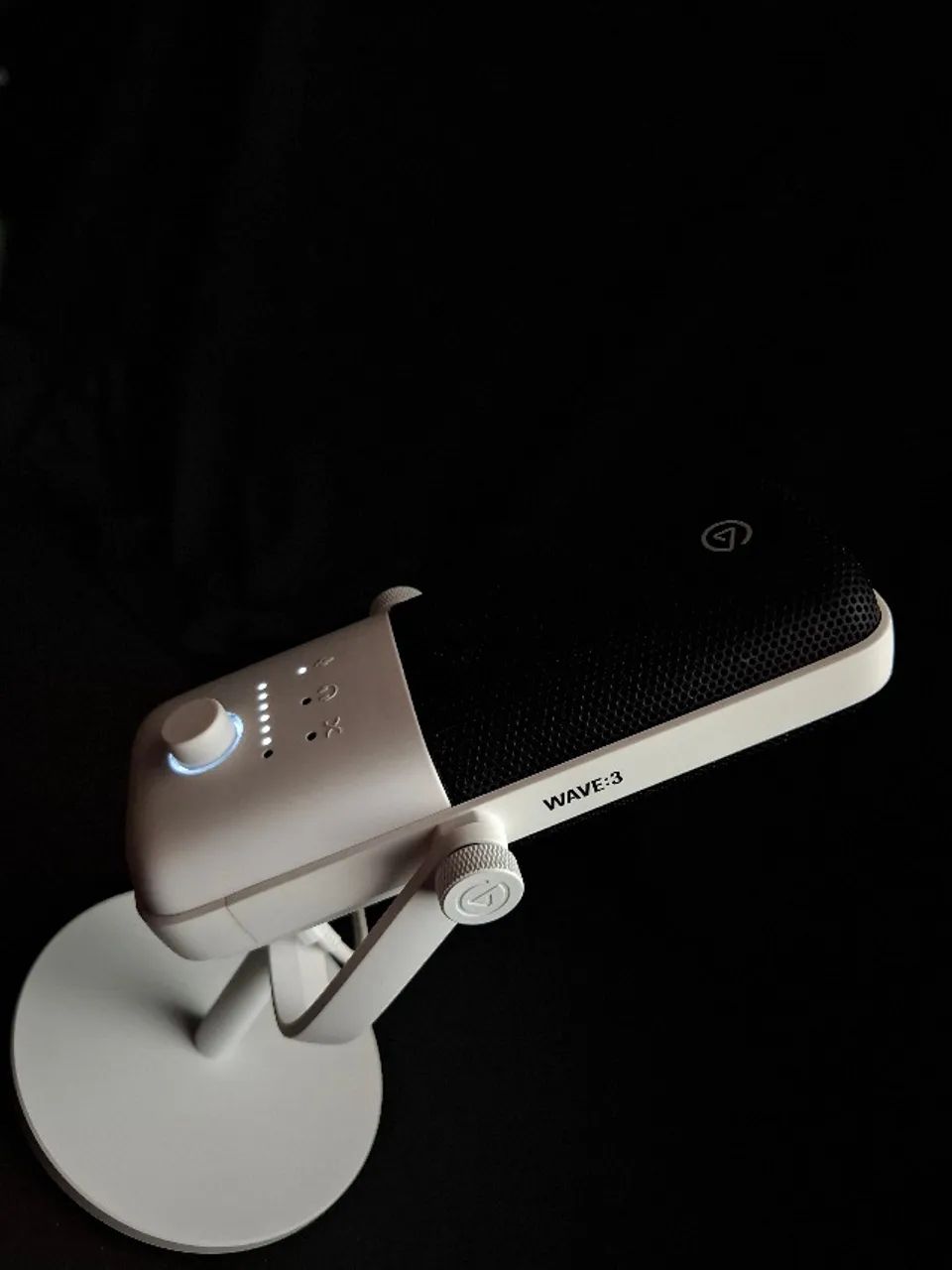 Microfone Elgato Wave 3 Branco + Pop Filter Original + Caixas Originais  - Foto 5