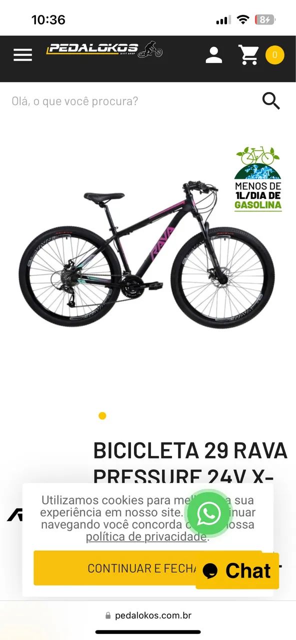 ? Bicicleta RAVA Aro 29 - Linda e bem conservada! - Foto 3