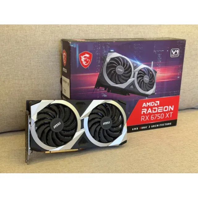 Placa de Video MSI RX 6750 XT Mech 2X