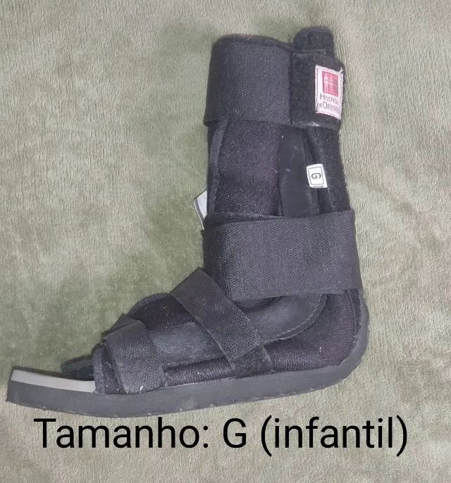 Bota ortopética infantil