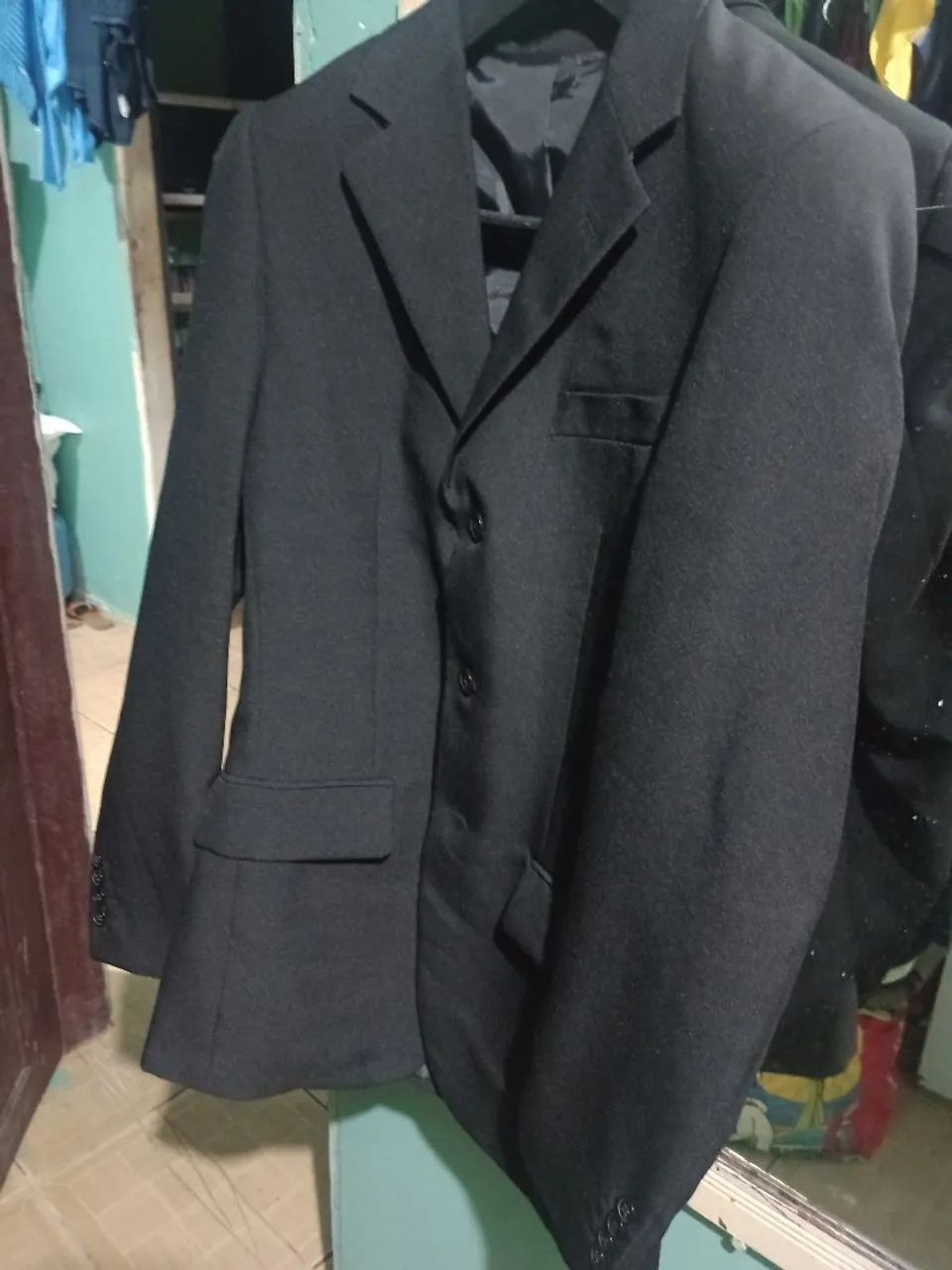 Blazer preto básico tamanho M - Foto 2
