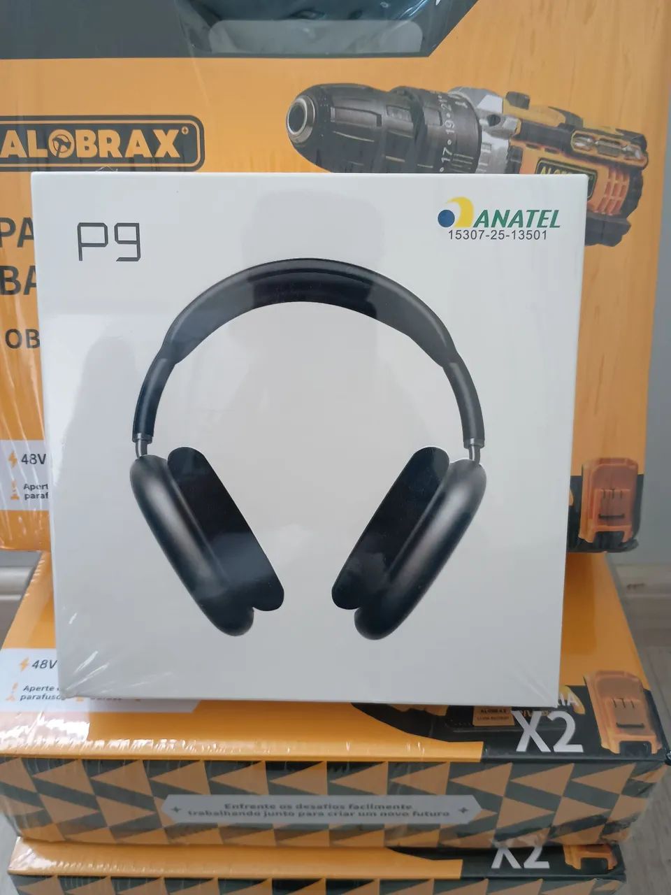 Fonte de Ouvido bluetooth modelo P9 