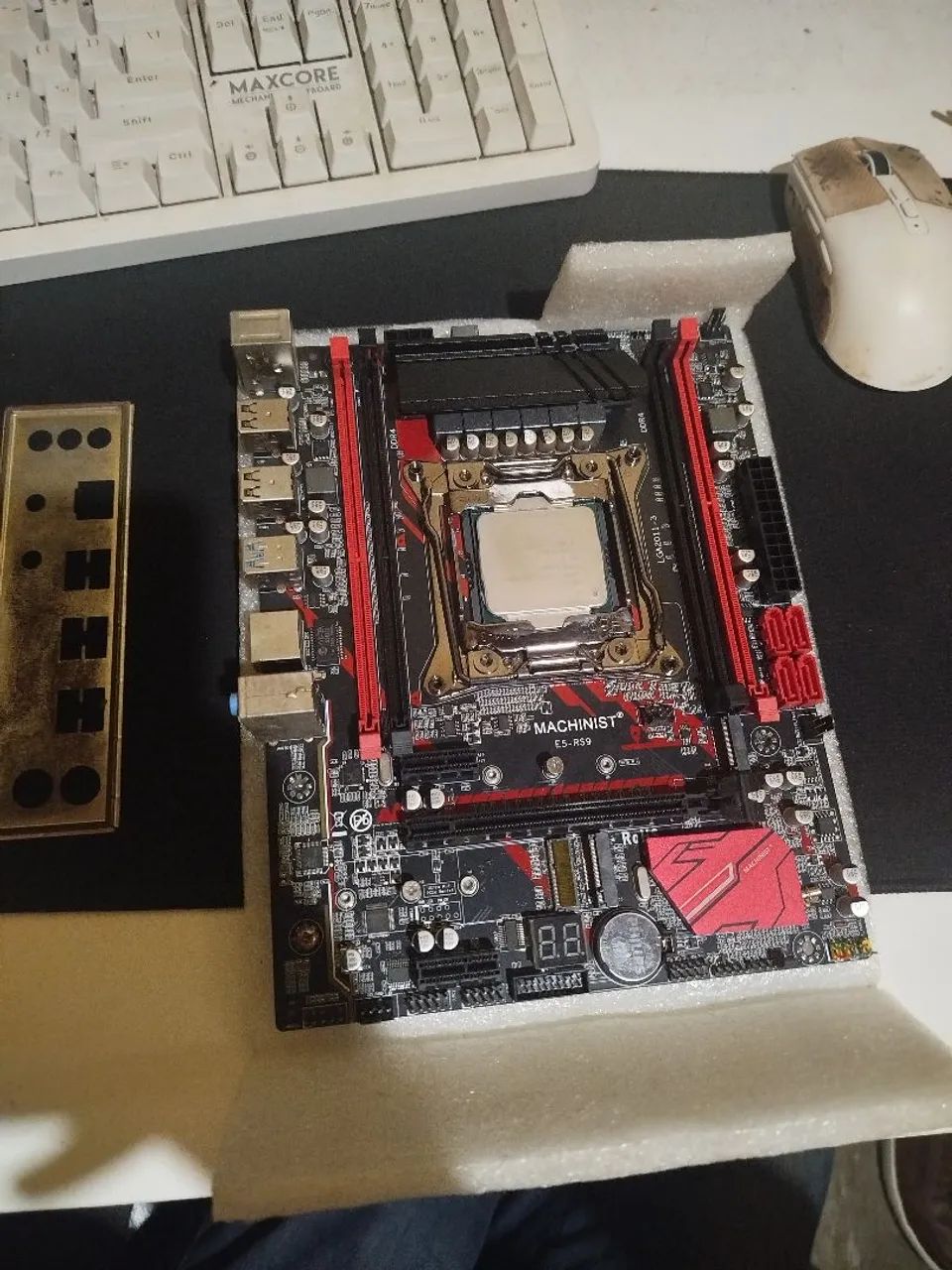 Kit Xeon x99 placa mãe Machinist E5-RS9 + e5 2620v3 (não vai memória ram) - Foto 2