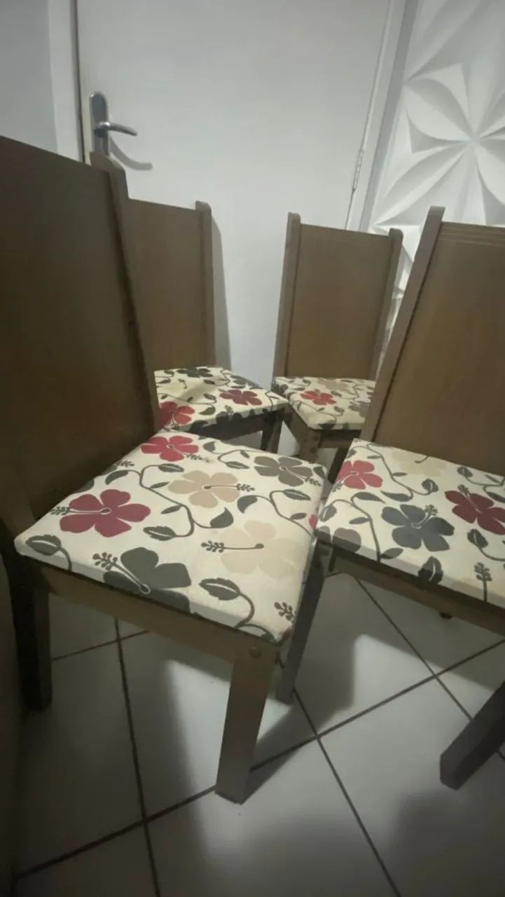 Jogo de cadeira e mesa  - Foto 3