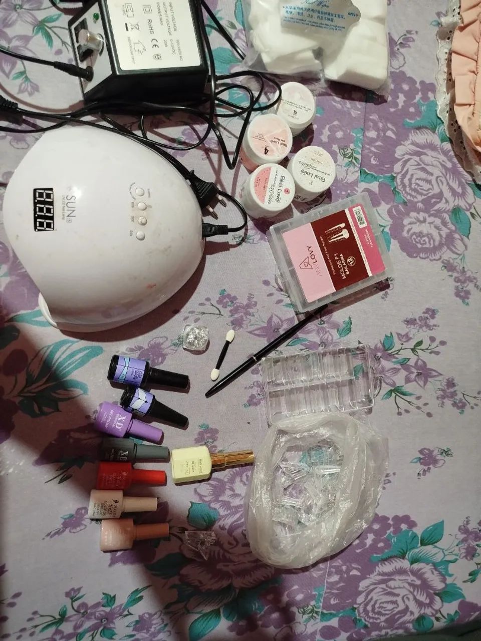 Kit alongamento de unhas 