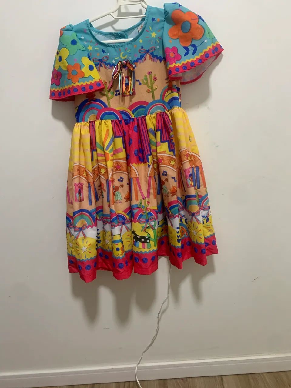 VESTIDO JUNINO INFANTIL